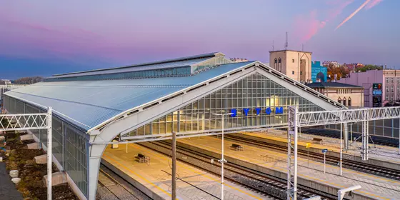 Hala Peronowa Dworca PKP w Bytomiu